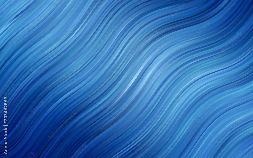 Light BLUE vector pattern with bent ribbons. Light BLUE vector pattern with bent ribbons.