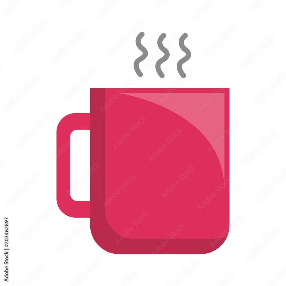 coffee cup drink icon vector illustration design
