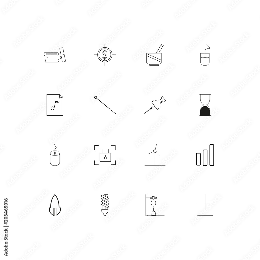 Education And Science linear thin icons set. Outlined simple vector icons Education And Science linear thin icons set. Outlined simple vector icons