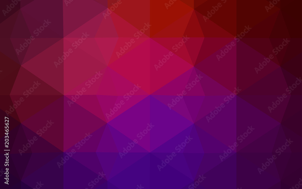 Dark Pink, Yellow vector triangle mosaic template. Dark Pink, Yellow vector triangle mosaic template.