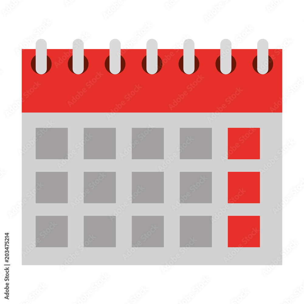 calendar planning month date time vector illustration calendar planning month date time vector illustration