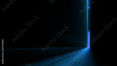 Konstfotografi Light from an open door