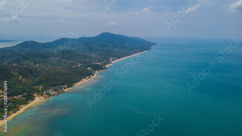 aerial view landscape of  Koh Lanta ,  Krabi Thailand © meen_na