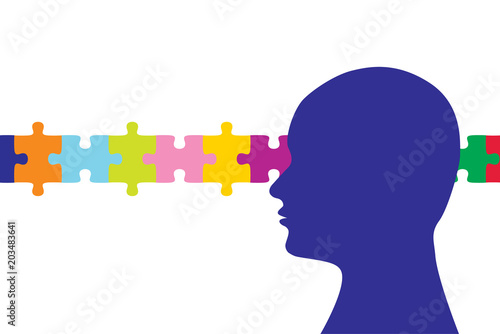 カラフルなパズルと人間の思考力 Colorful Puzzle and ability of thinking
