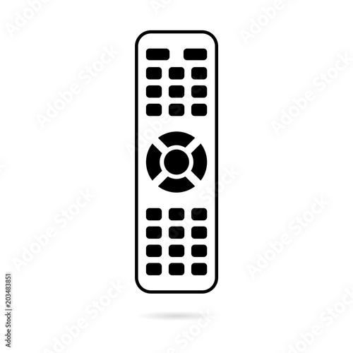 TV remote control icon