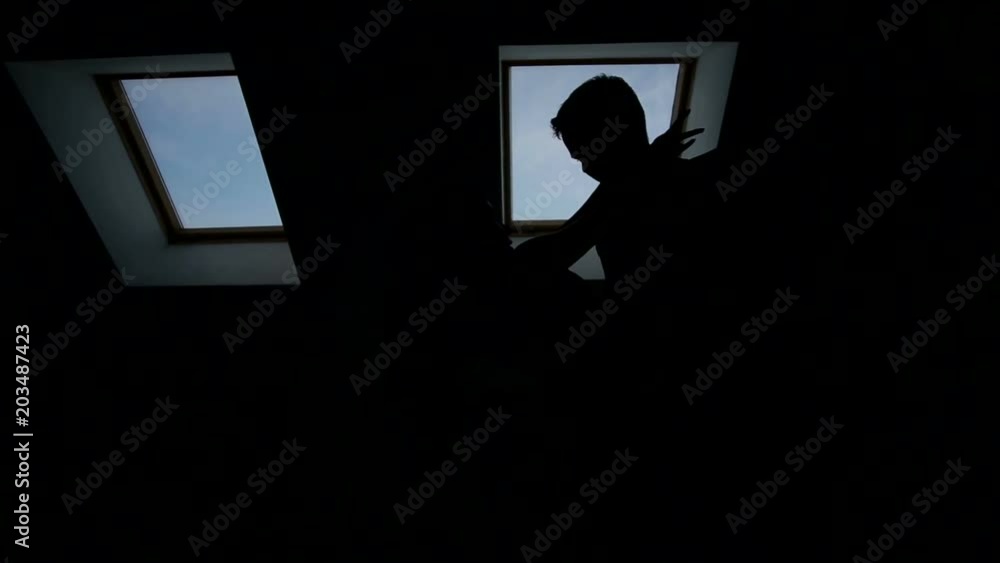 Silhouette of sensual couple of dancers dancing ballroom dancing in school choreography. Silhouette of sensual couple of dancers dancing ballroom dancing in school choreography.