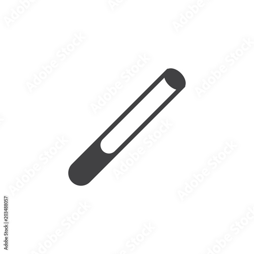 Cigarette vector icon. filled flat sign for mobile concept and web design. simple solid icon. Symbol, logo illustration. Pixel perfect vector graphics