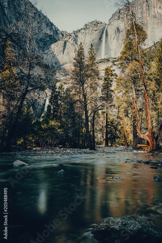 Fototapeta Naklejka Na Ścianę i Meble -  Yosemite Falls