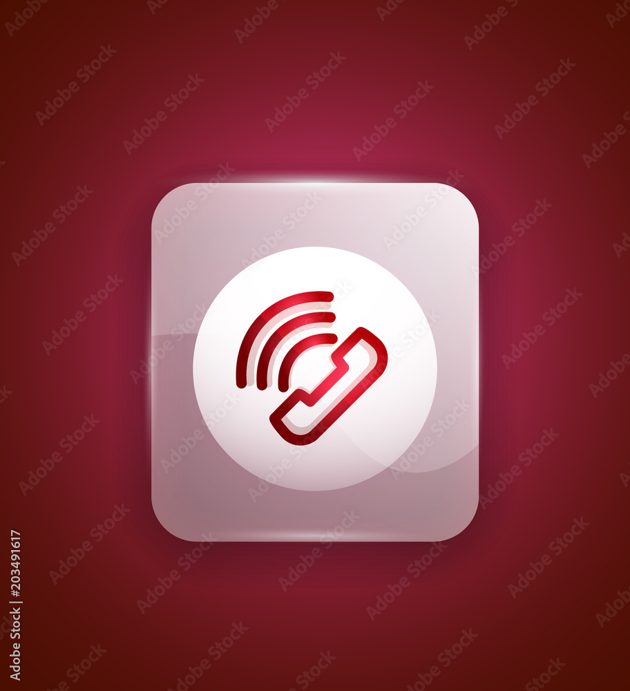 Phone support call center button Phone support call center button