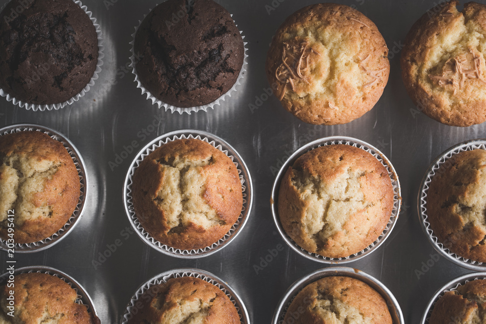 Muffins on shelf 2 Muffins on shelf 2