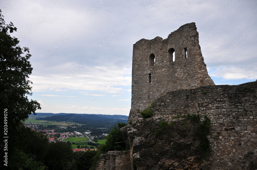 Burg Ruine Berge Gebige