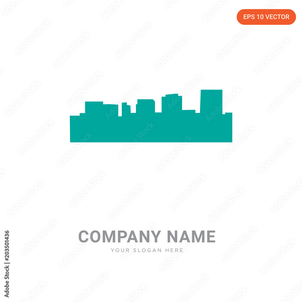 dayton skyline company logo design