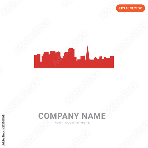 sf skyline company logo design