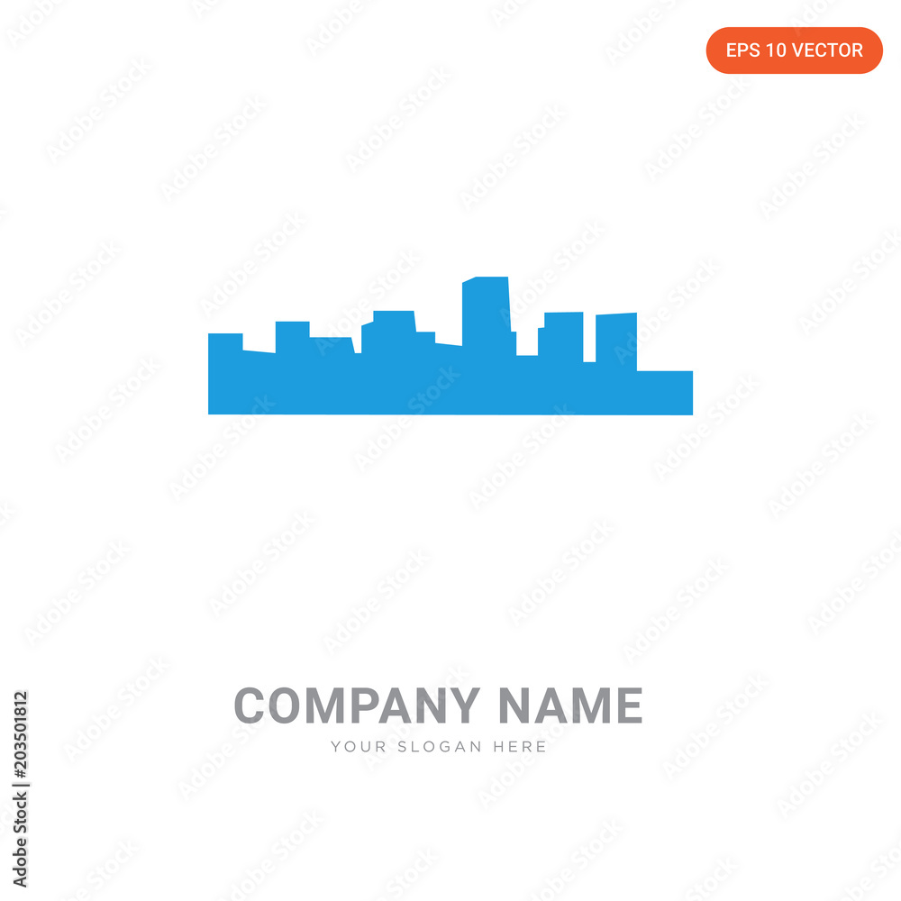 richmond skyline company logo design