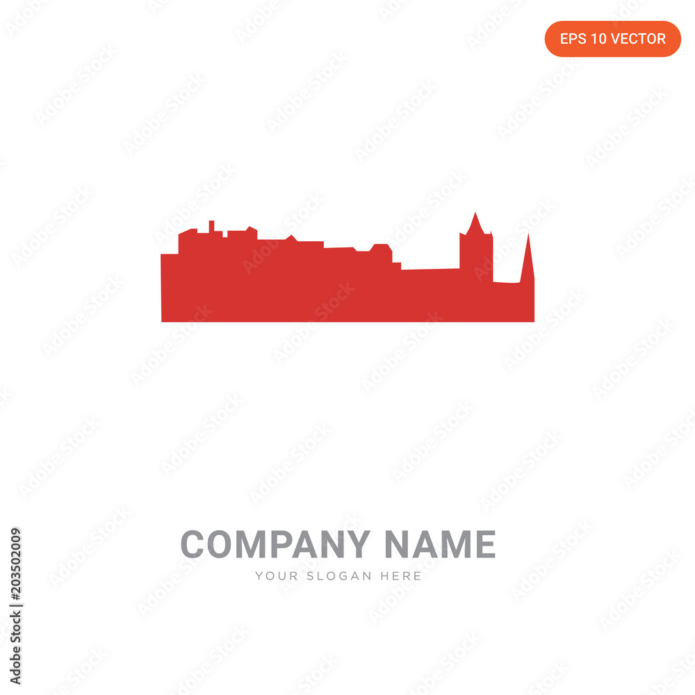 edinburgh skyline company logo design