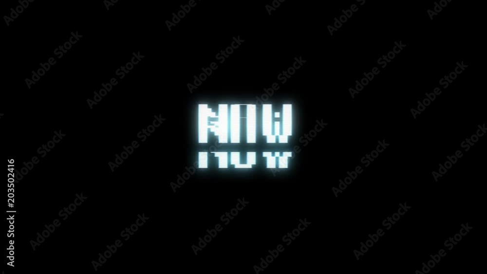 retro videogame NOW word text computer tv glitch interference noise screen animation seamless loop New quality universal vintage motion dynamic animated background colorful joyful video m retro videogame NOW word text computer tv glitch interference noise screen animation seamless loop New quality universal vintage motion dynamic animated background colorful joyful video m