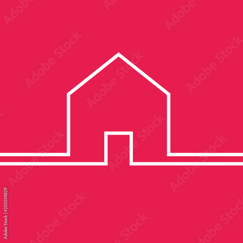 fond abstrait maison
