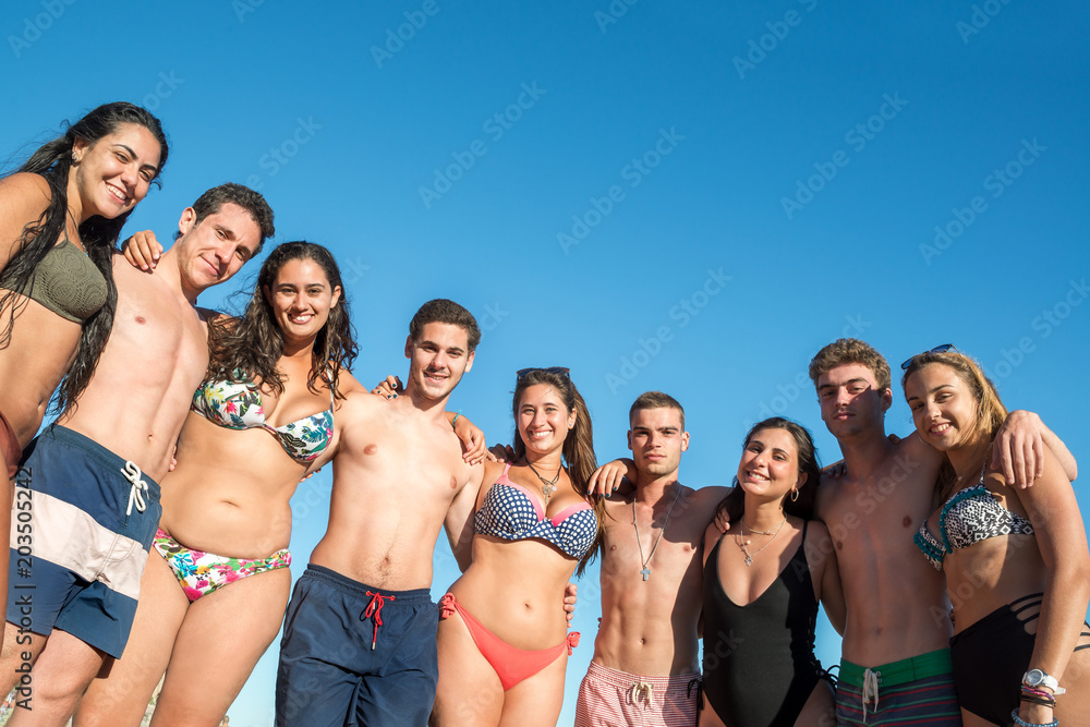 Group in Summertime Group in Summertime