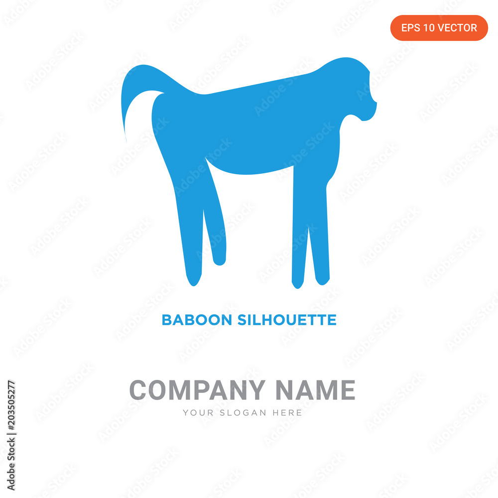 baboon company logo design