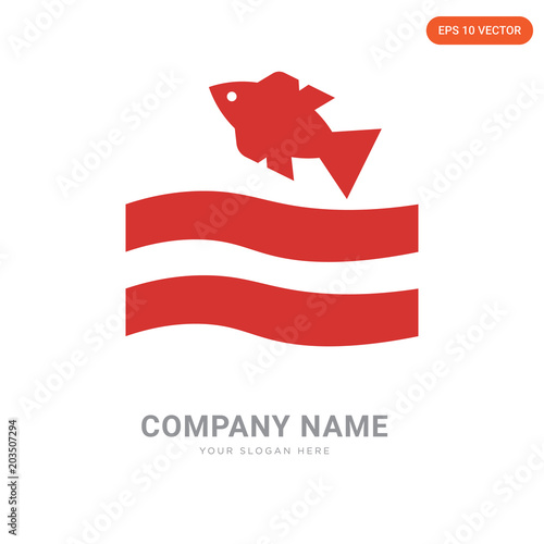 Whale Breathing company logo design