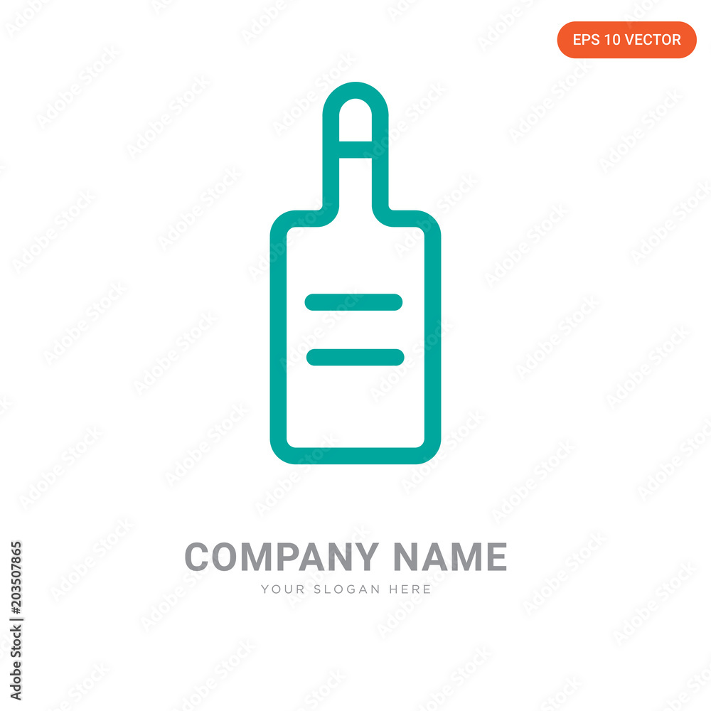 Vodka company logo design Vodka company logo design
