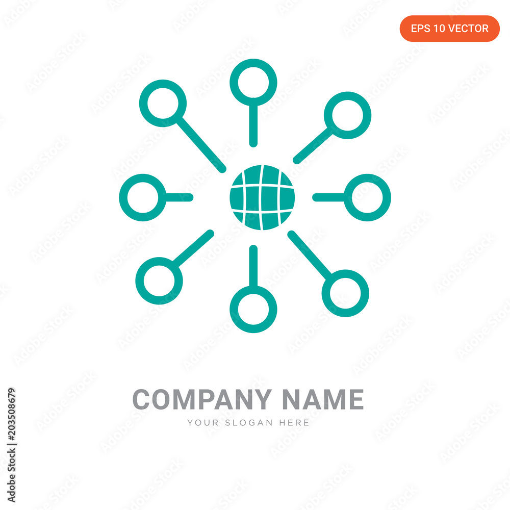 Internet company logo design Internet company logo design