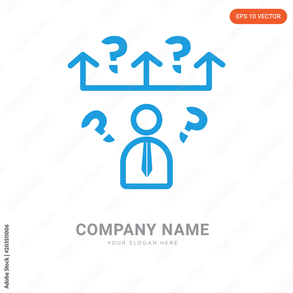 Question company logo design Question company logo design