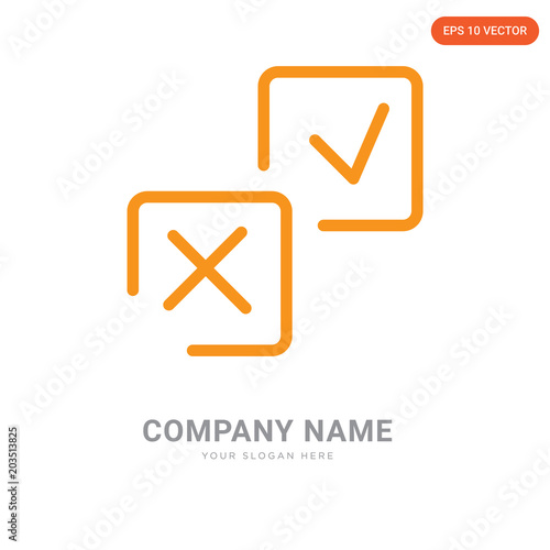 Accept company logo design