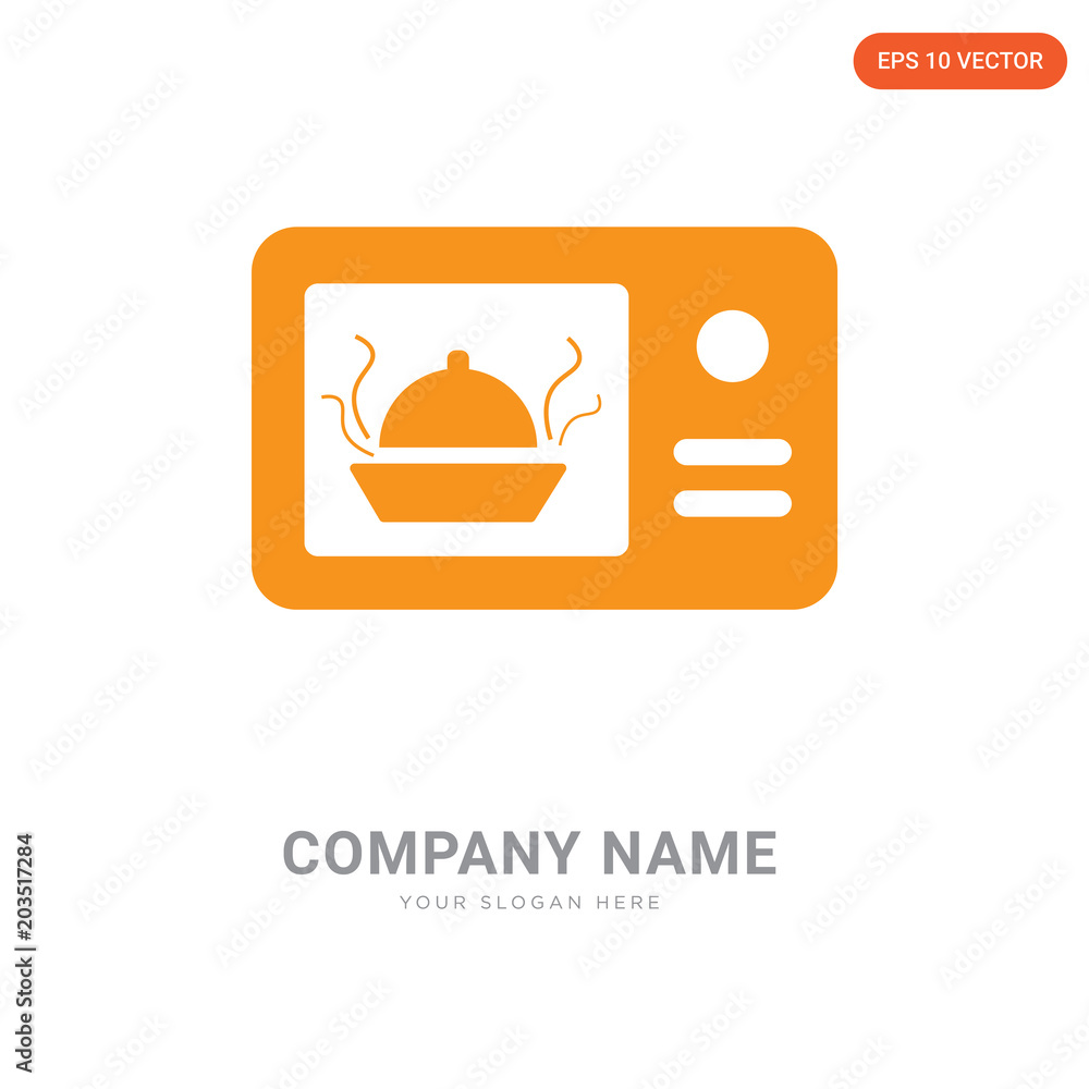 Microwave company logo design Microwave company logo design