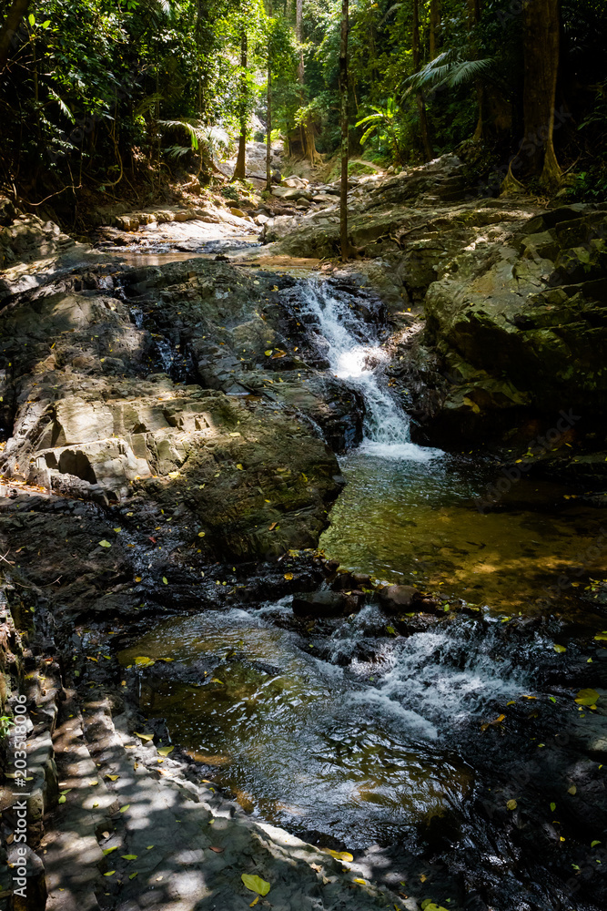 Fototapeta premium Huai To waterfall in Krabi