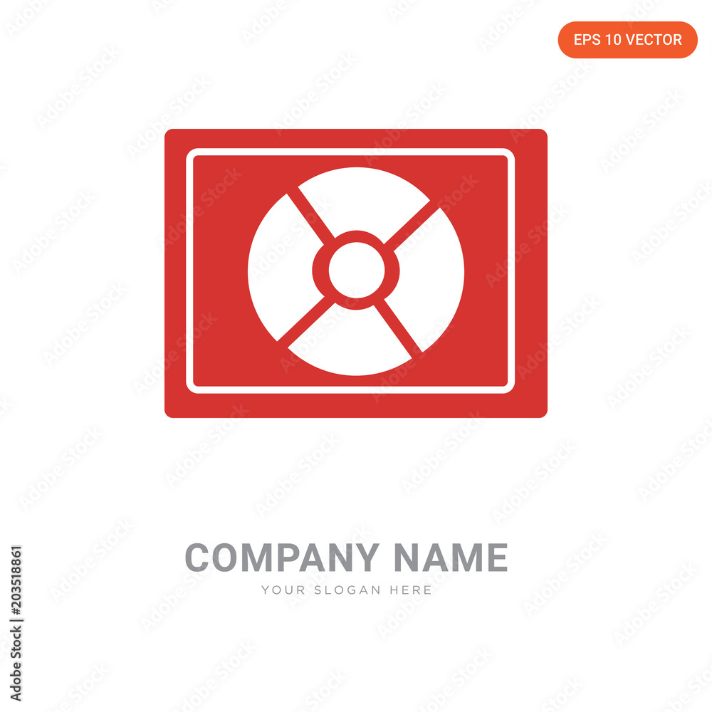 Radiation Barrel company logo design Radiation Barrel company logo design