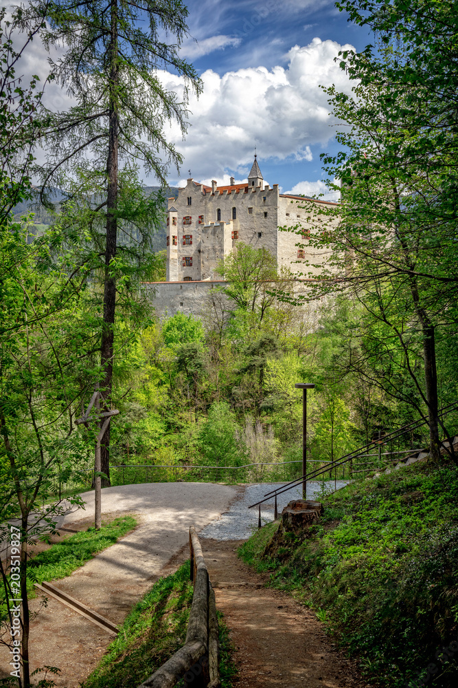 brunico castle view