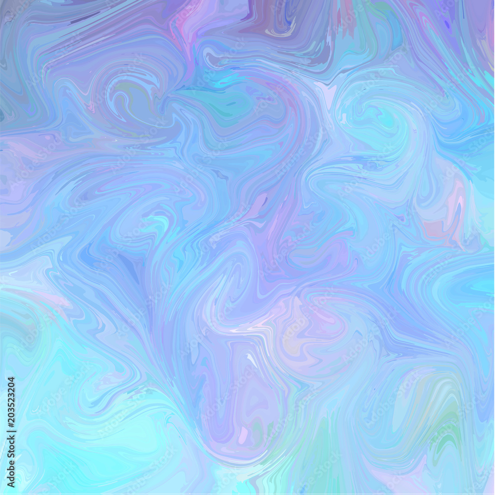 Abstract vector marbling texture