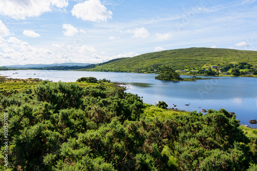 Landscapes of Ireland. Connemara in Galway county