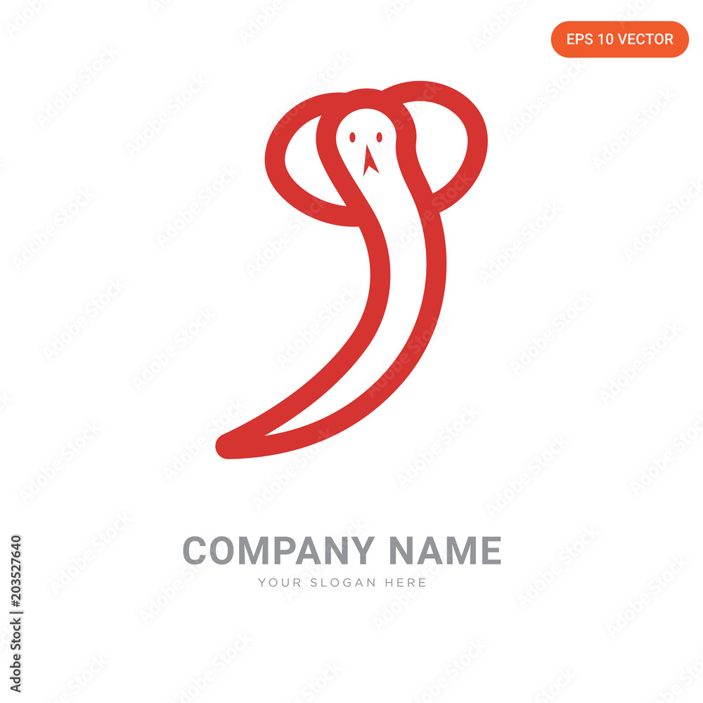 Snake company logo design Snake company logo design