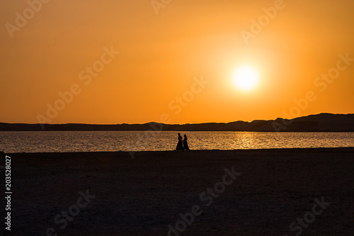 Sunset in Ras Mohammed  Sinai  Egypt