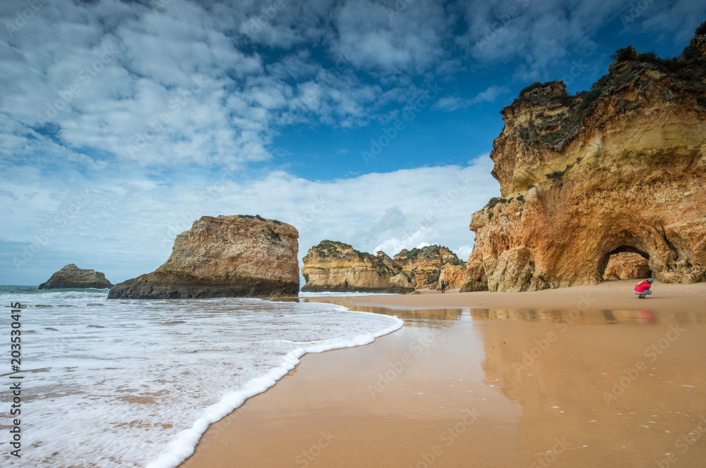 Praia dos Tres Irmaos, Algarve, Portugal