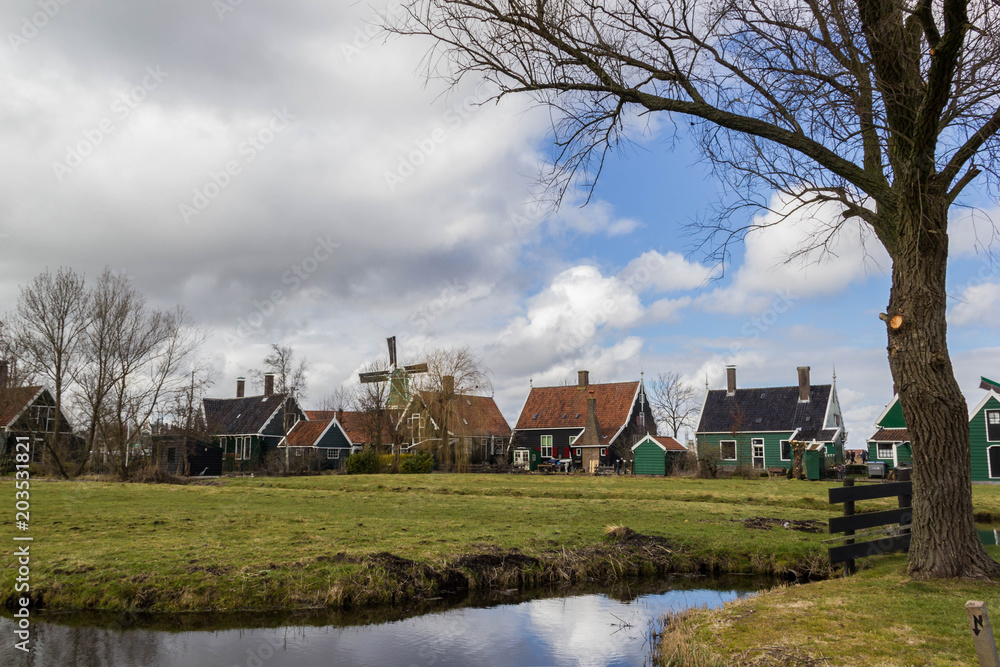Fototapeta premium Zaanse Schans village
