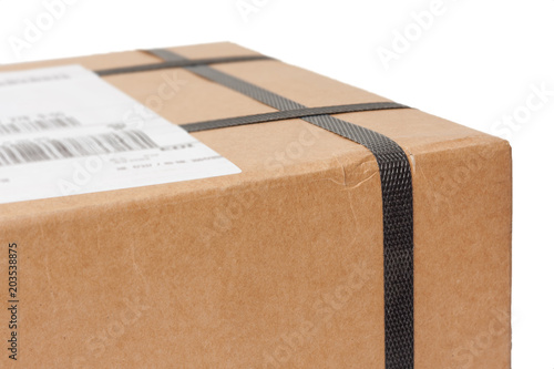 Parcel with strapping photo