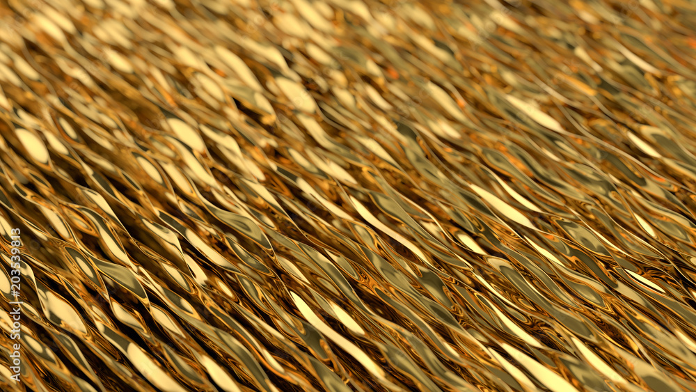 Golden wave background. Gold background. Gold texture. Golden wave background. Gold background. Gold texture.