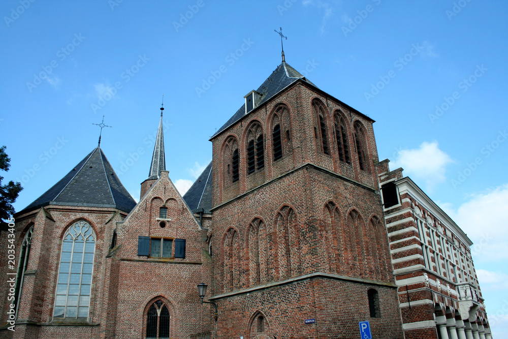 The Great or St. Nicholas church in the centre