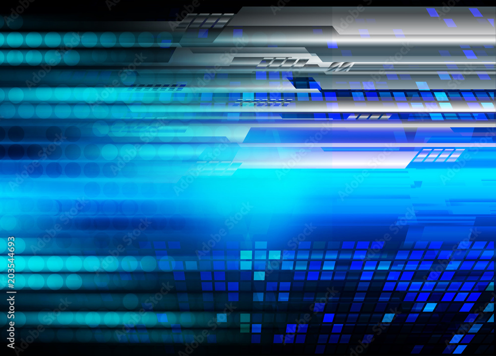 binary circuit board future technology, blue cyber security concept background, abstract hi speed digital internet.motion move blur. pixel binary circuit board future technology, blue cyber security concept background, abstract hi speed digital internet.motion move blur. pixel