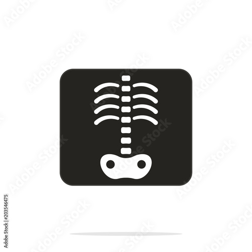 X-ray vector icon
