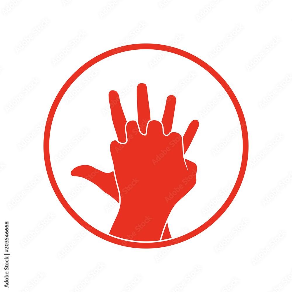 Obraz premium cpr vector icon