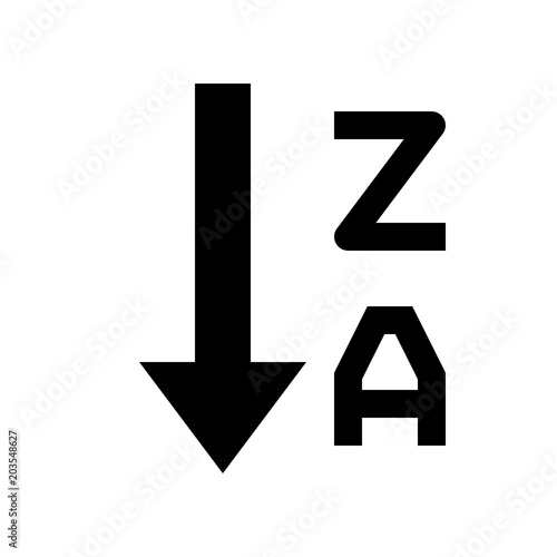 alphabetical order descending