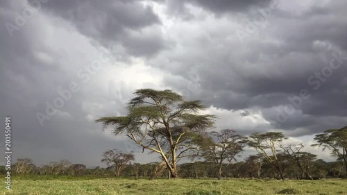 Kenya Rainclouds Timelapse photo