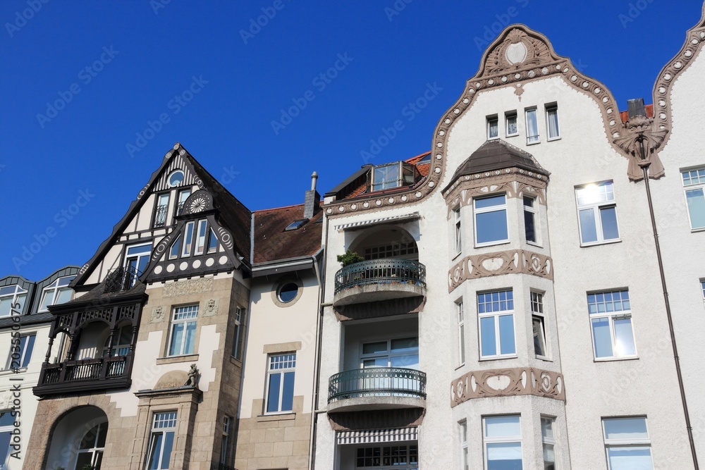 Dusseldorf apartment buildings