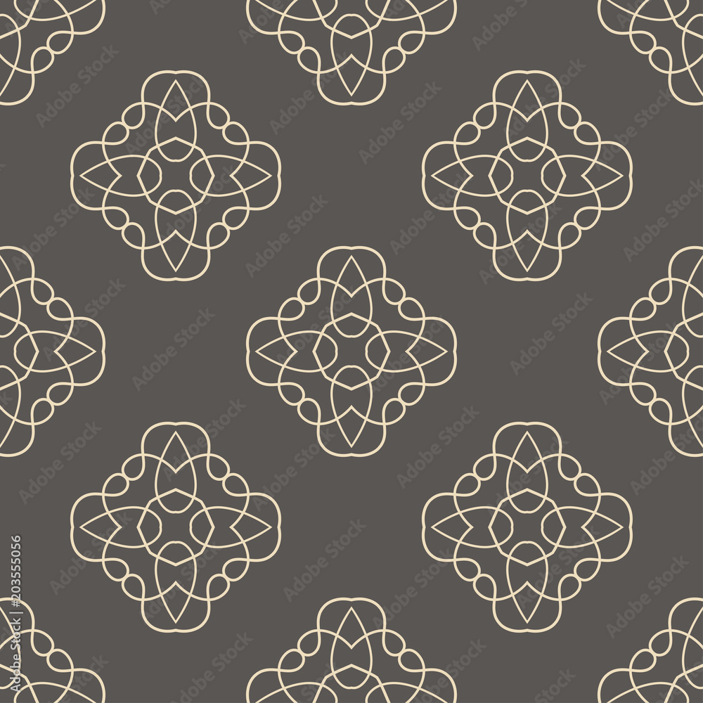 Fototapeta premium Ornamental seamless pattern