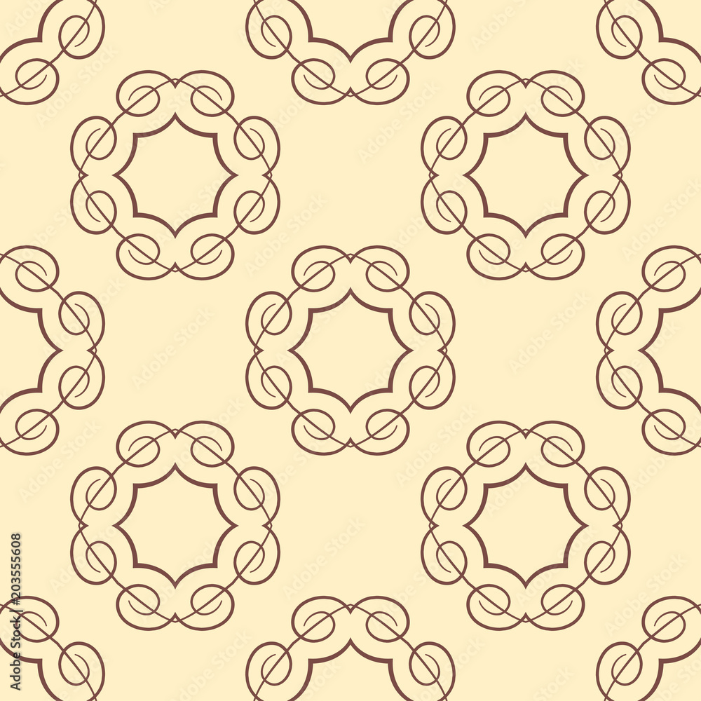 Ornamental seamless pattern