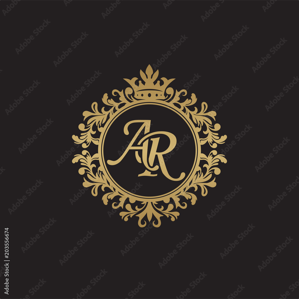 AR Monogram Logo